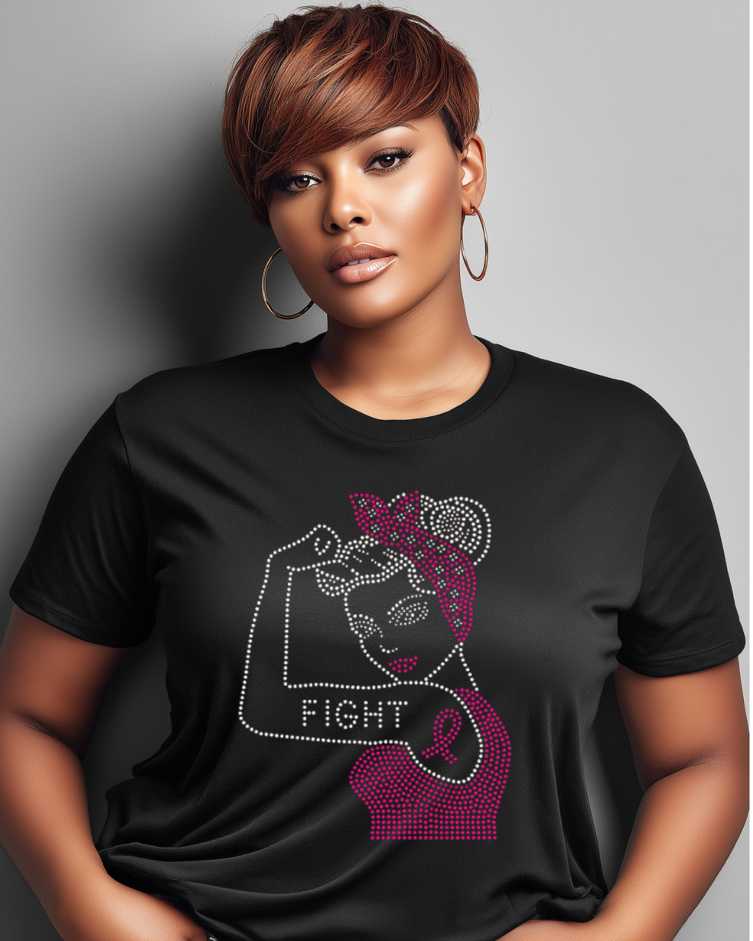Fight - Breast Cancer Awareness T-shirt