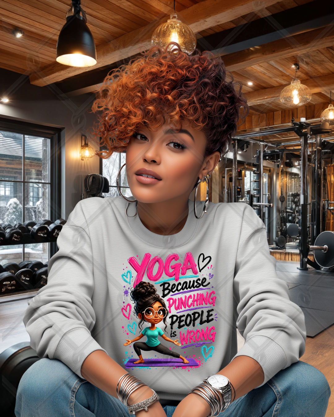 Yoga is Best Sweatshirt