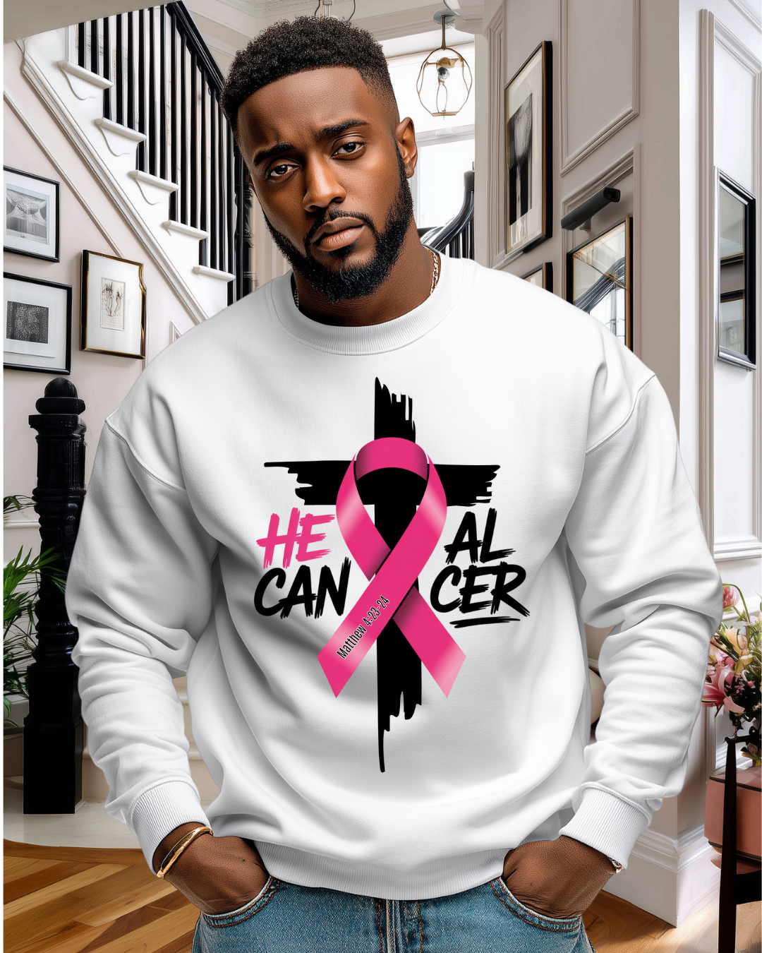 He Can Heal Sweatshirt