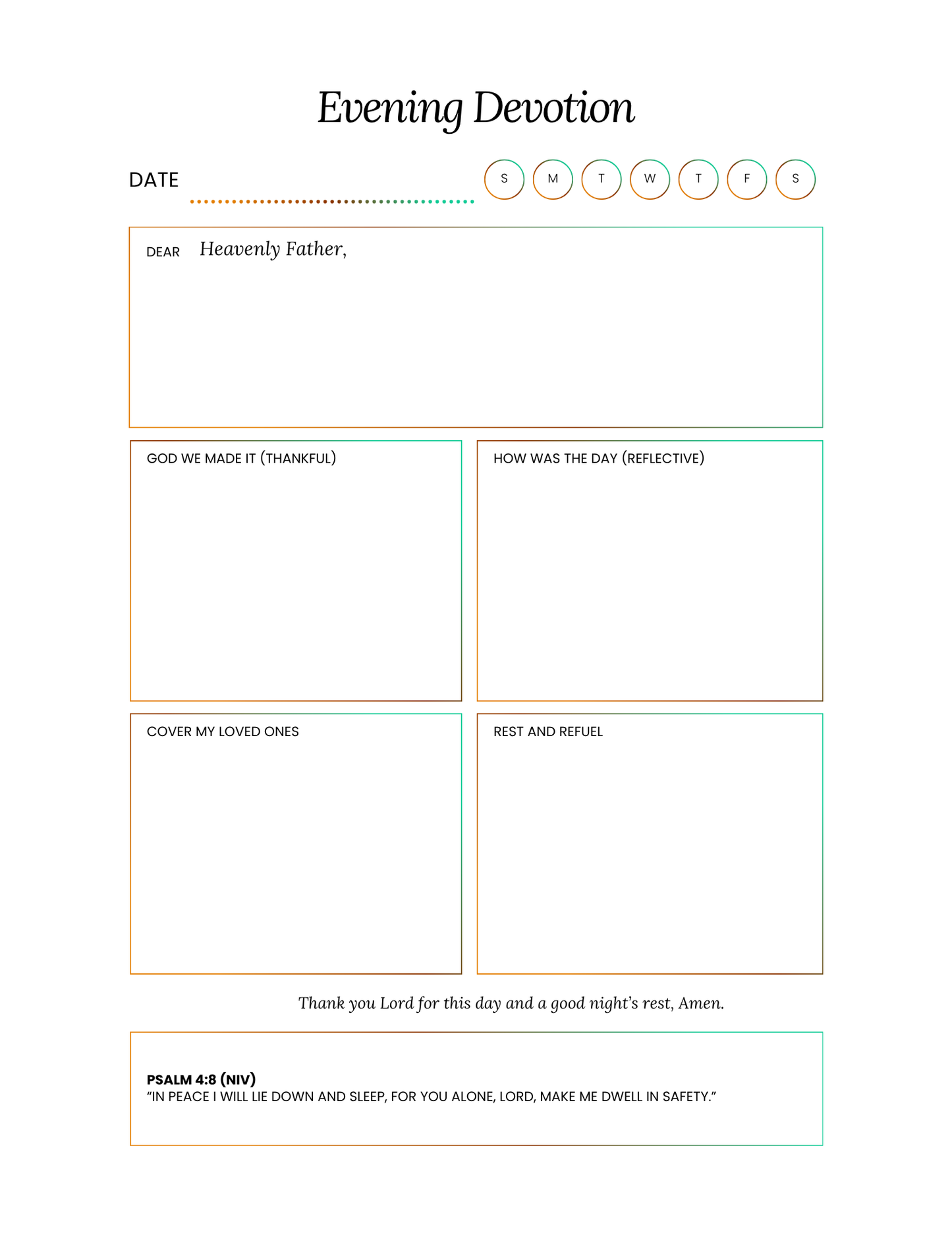 Daily Grace Collection Prayer Journal - I