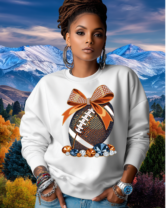 Broncos Bling Football