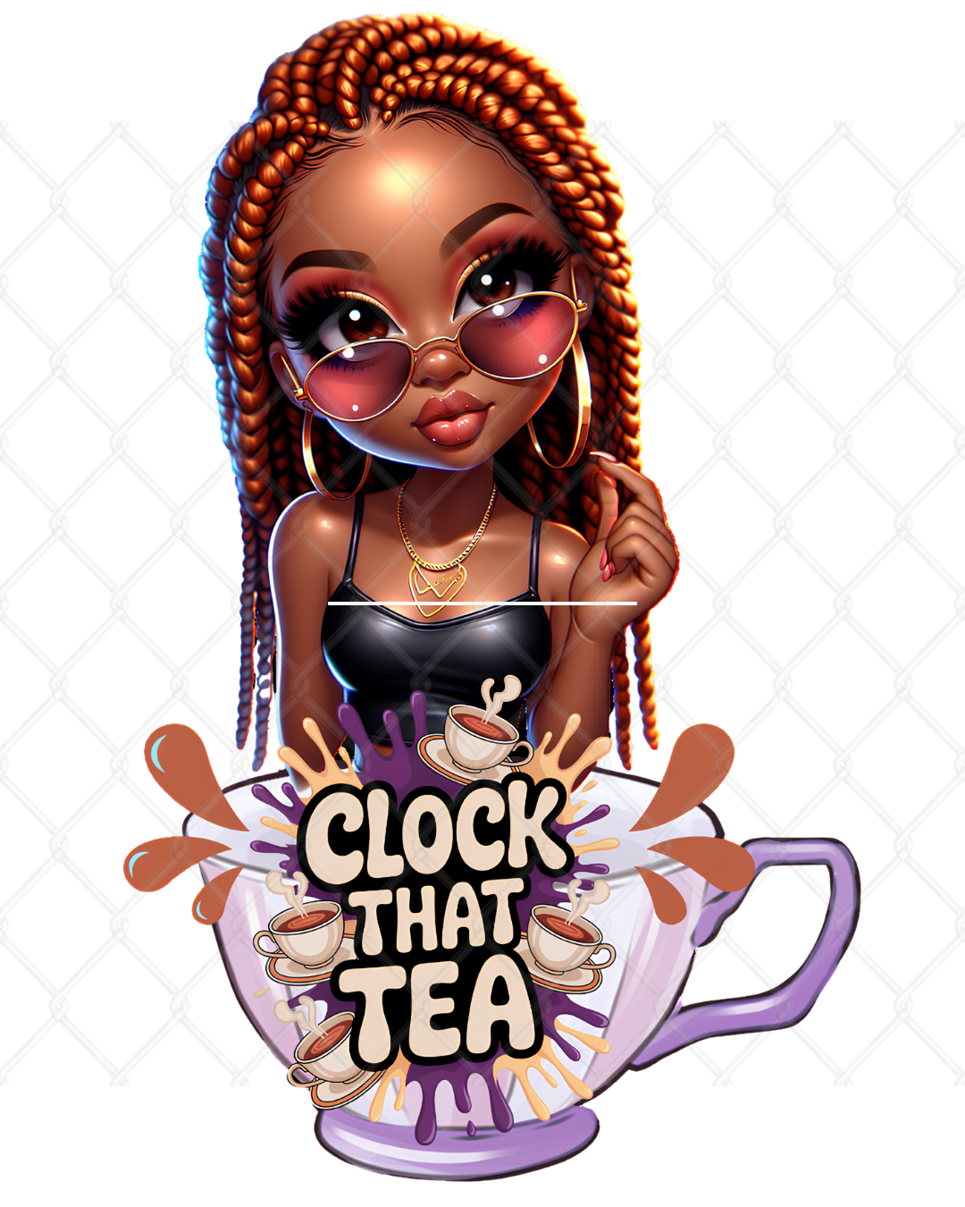 Clock That Tea CFV T-shirt