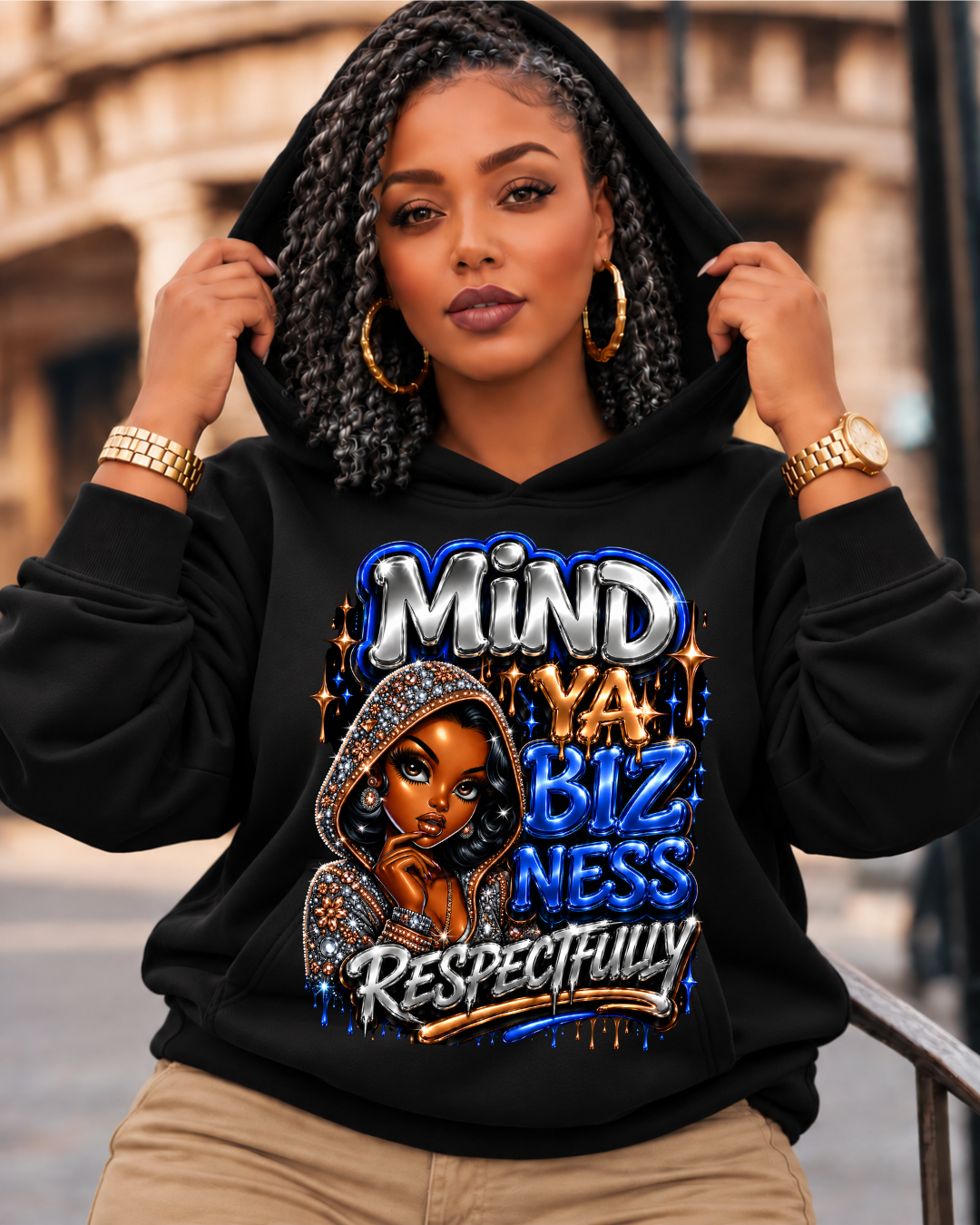 Mind Ya Bizness Hoodie