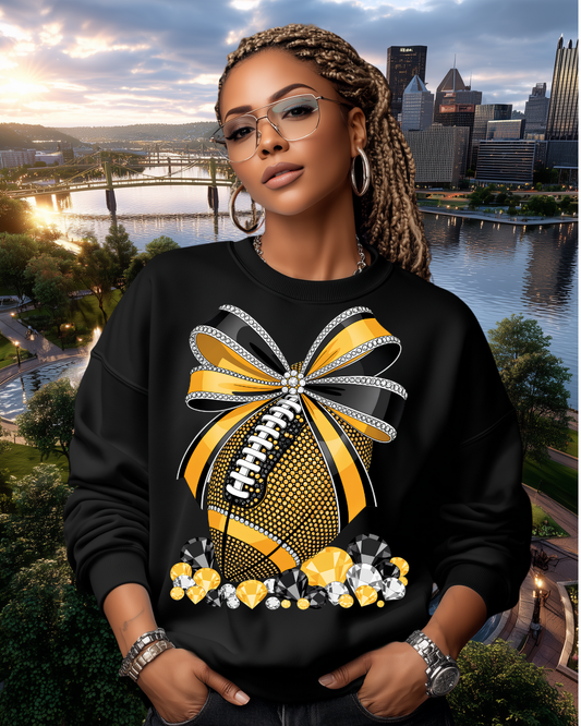 Steelers Bling Football