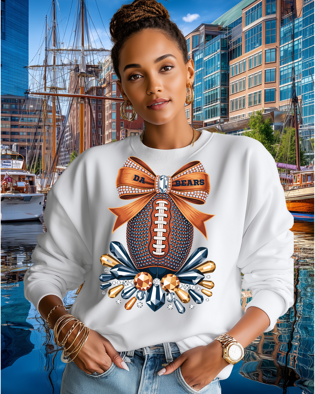 Bears Bling Football Option 2