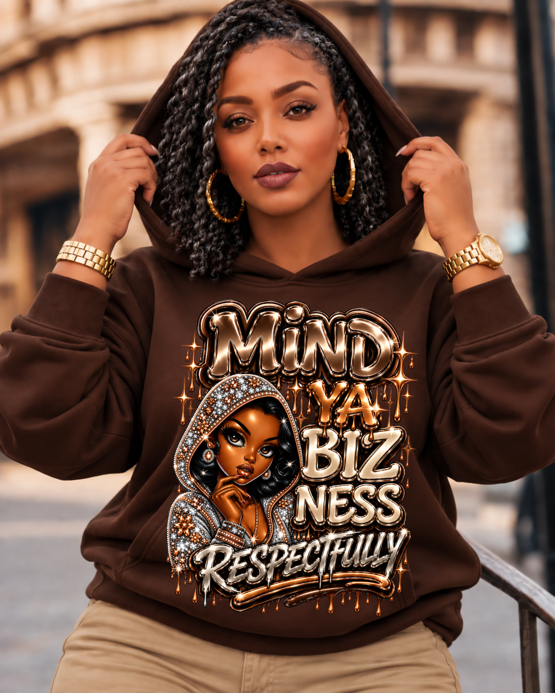 Mind Ya Bizness Hoodie