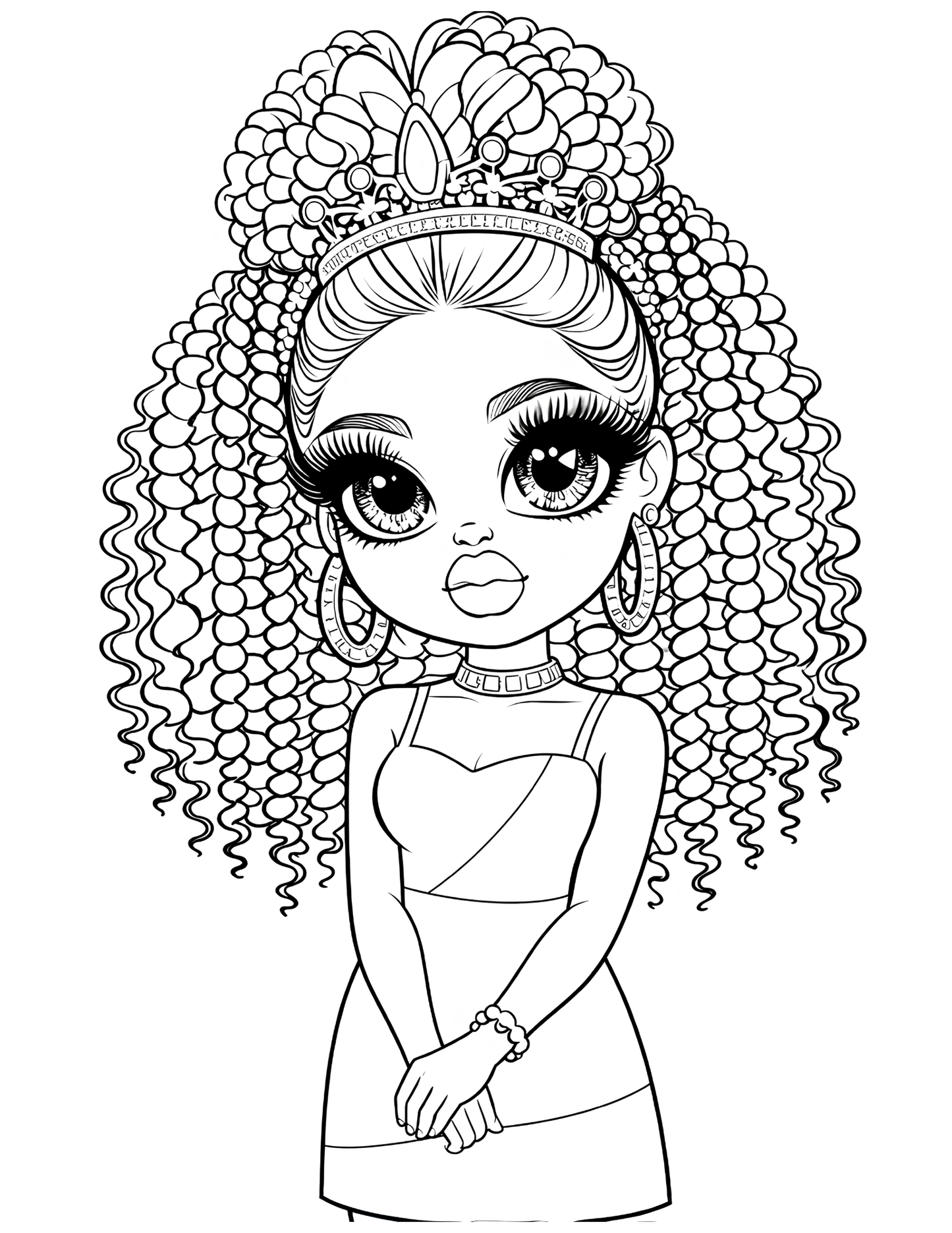 Laissez Les Bons Temps Rouler Digital Coloring Pages