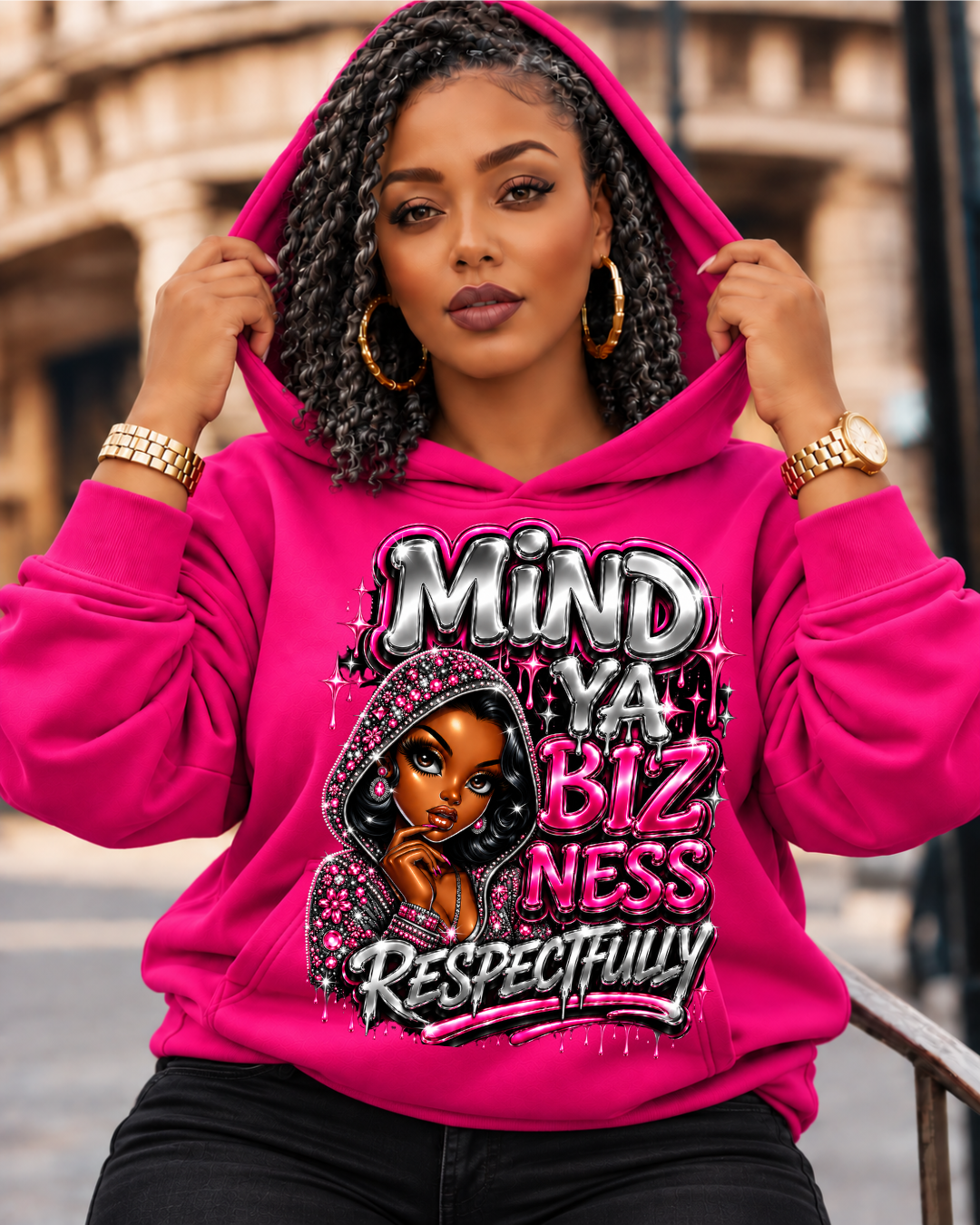 Mind Ya Bizness Hoodie