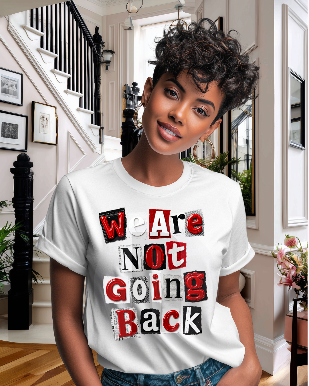 Juneteenth We Are Not Going Back T-shirt