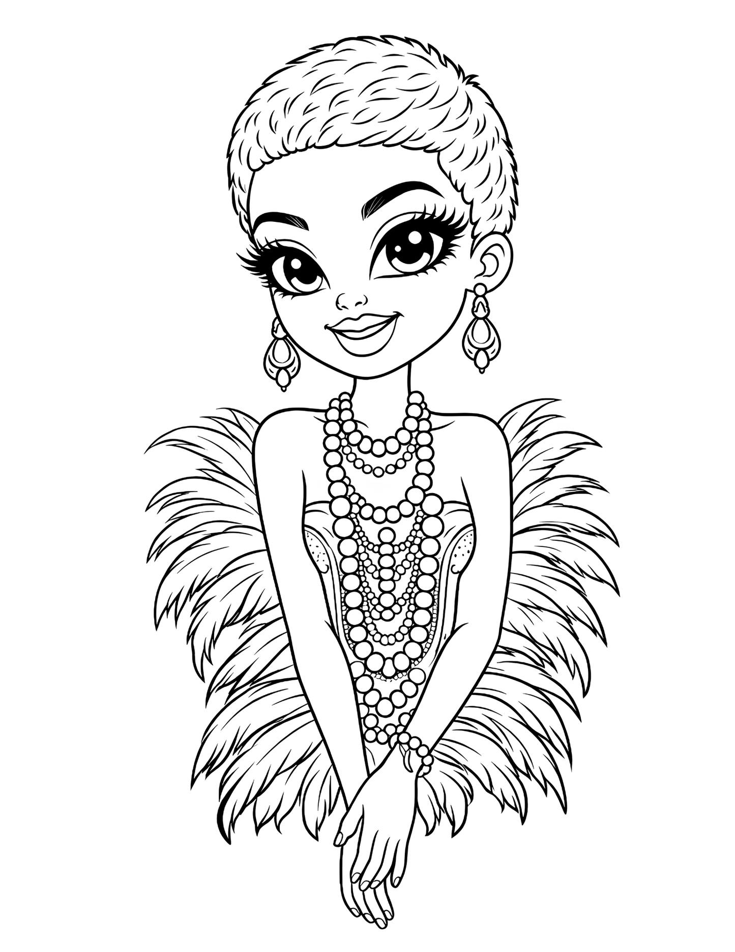 Laissez Les Bons Temps Rouler Digital Coloring Pages
