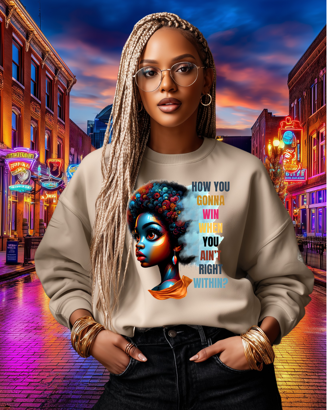 How You Gone Win Sweatshirt