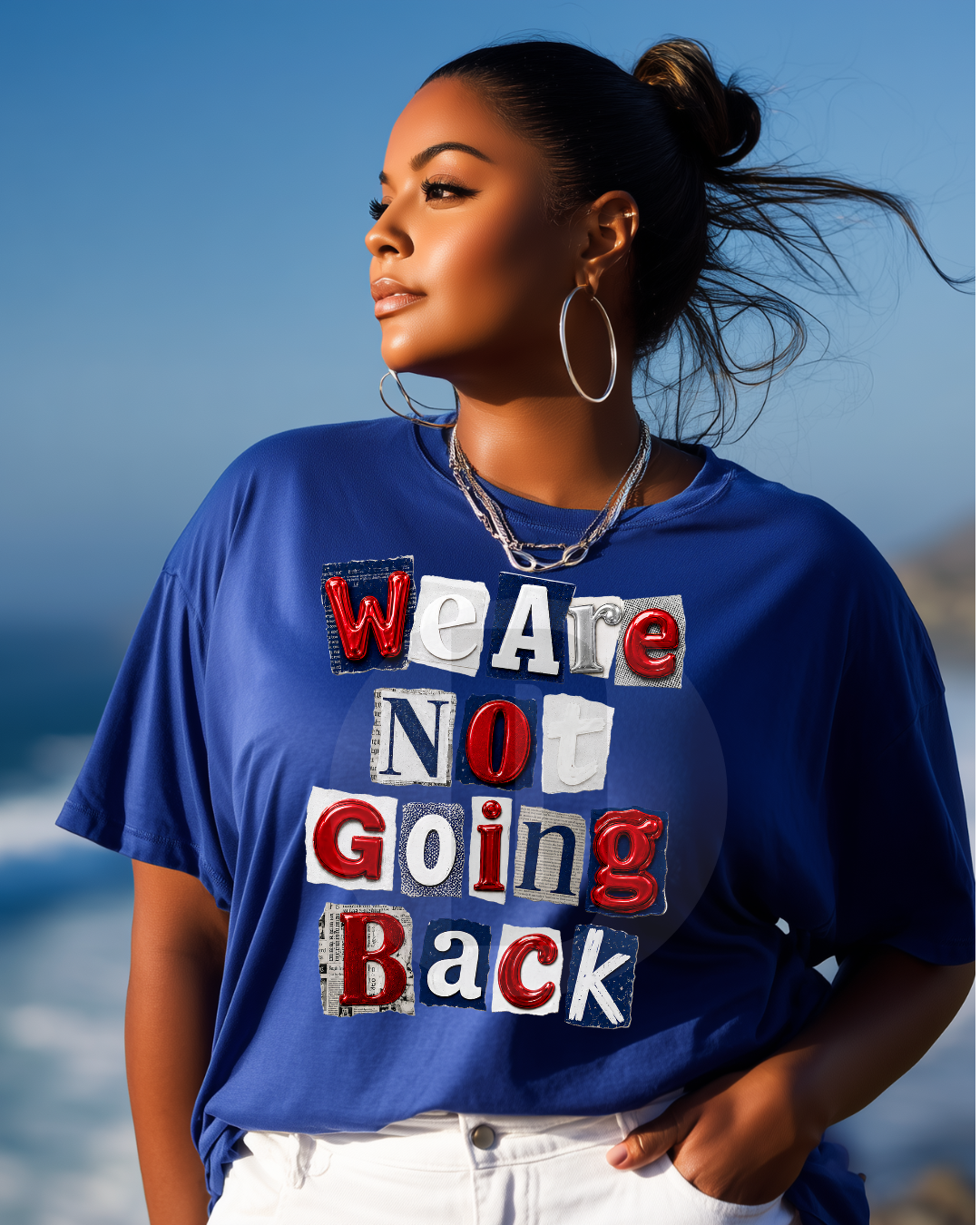 Juneteenth We Are Not Going Back T-shirt