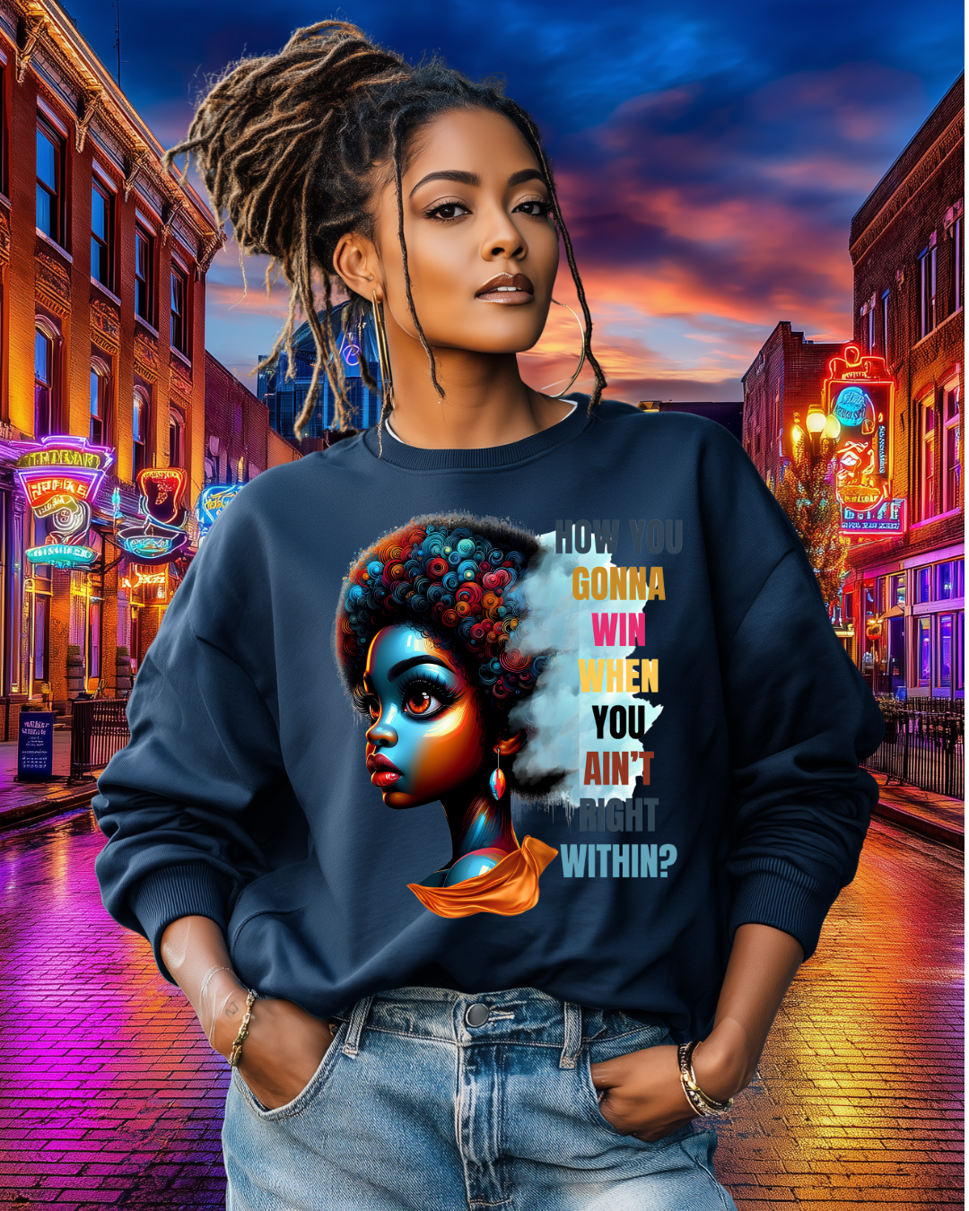 How You Gone Win Sweatshirt