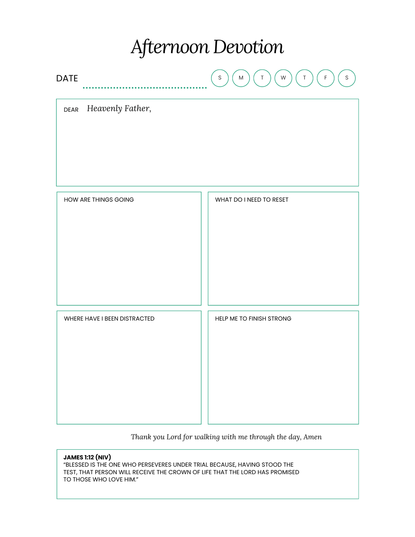 Daily Grace Collection Prayer Journal - I