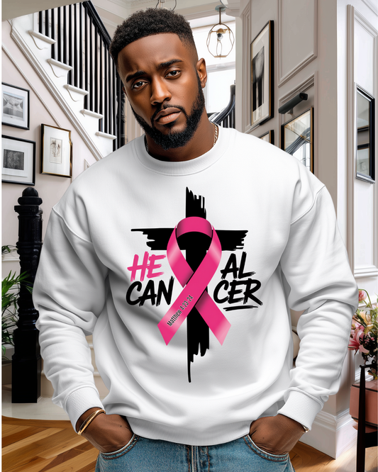 He Can Heal Sweatshirt