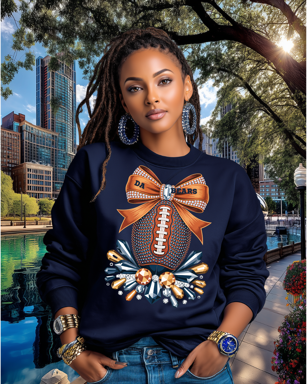 Bears Bling Football Option 2