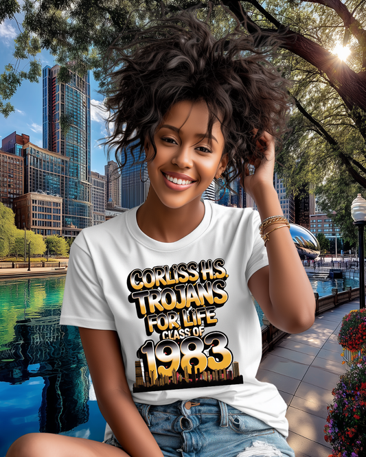 Corliss High School 1983 Skyline SUB T-shirt