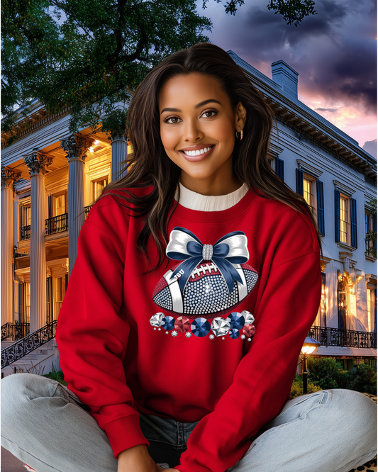 JSU Bling Football Sweatshirt Option 5