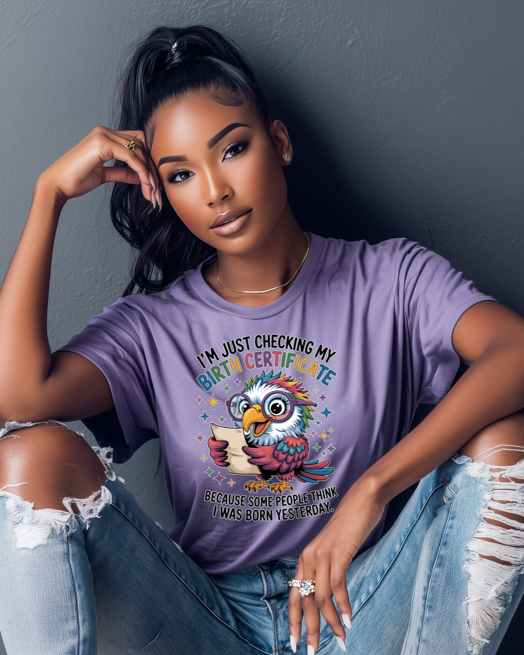 I'm Checking My Birth Certificate T-shirt