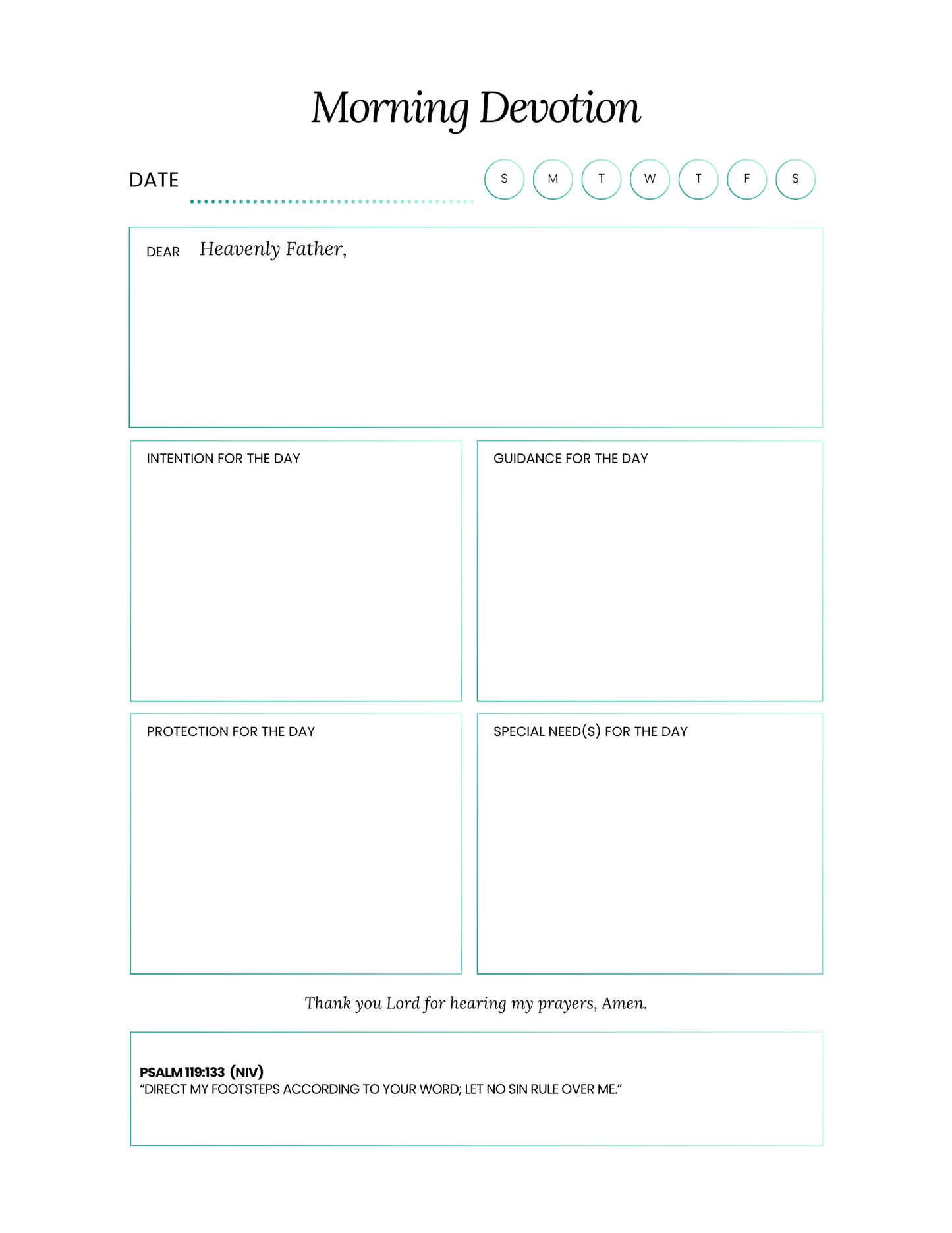 Daily Grace Collection Prayer Journal - II