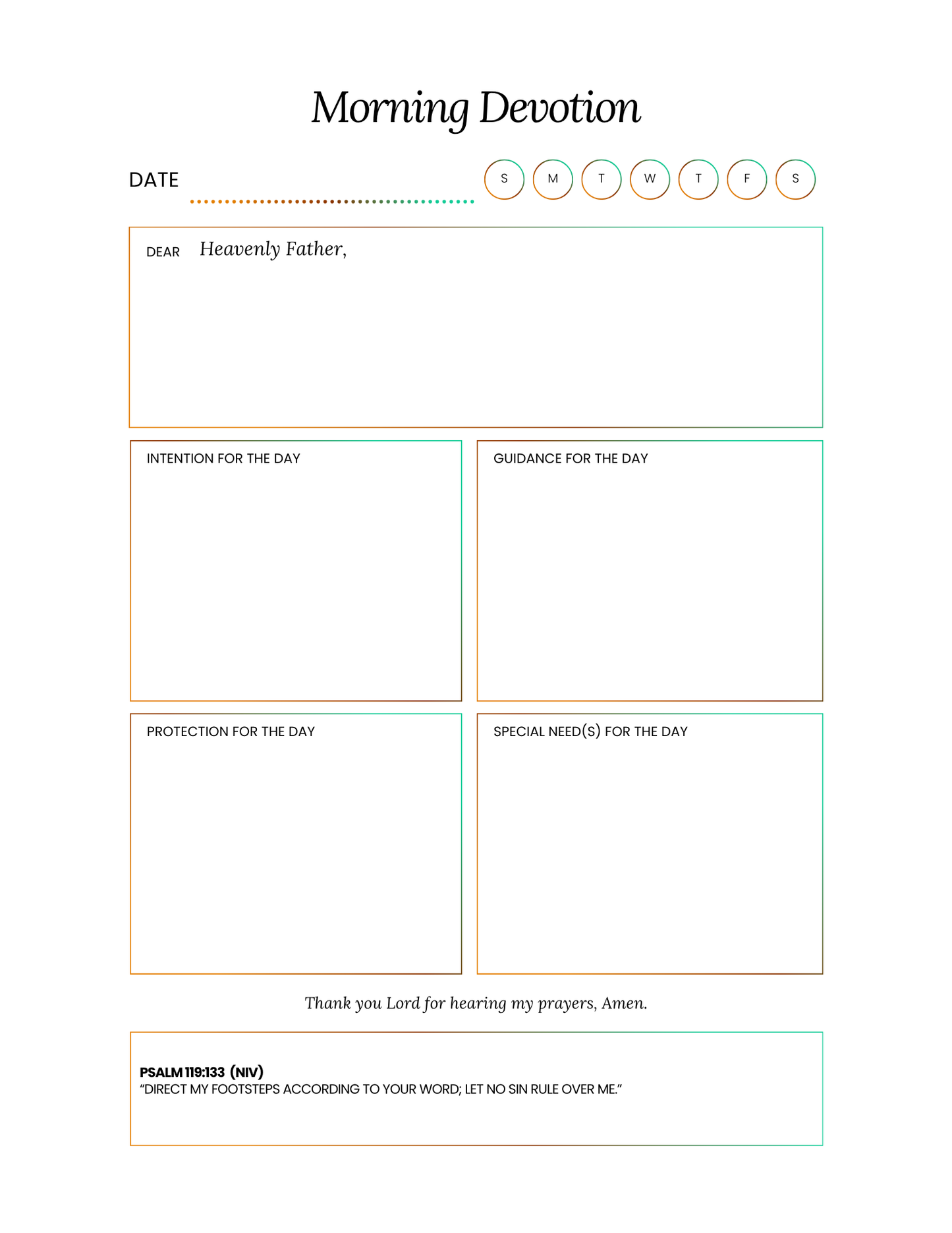 Daily Grace Collection Prayer Journal - I
