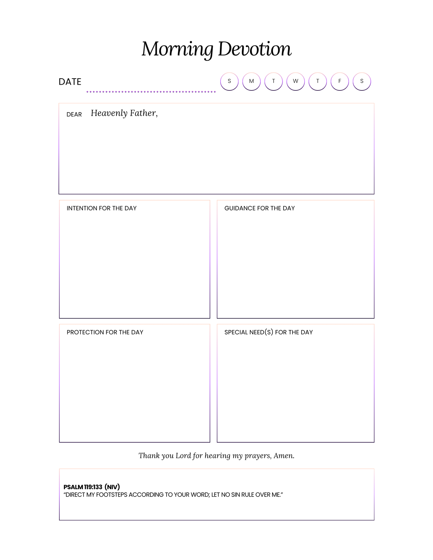 Daily Grace Collection Prayer Journal - III
