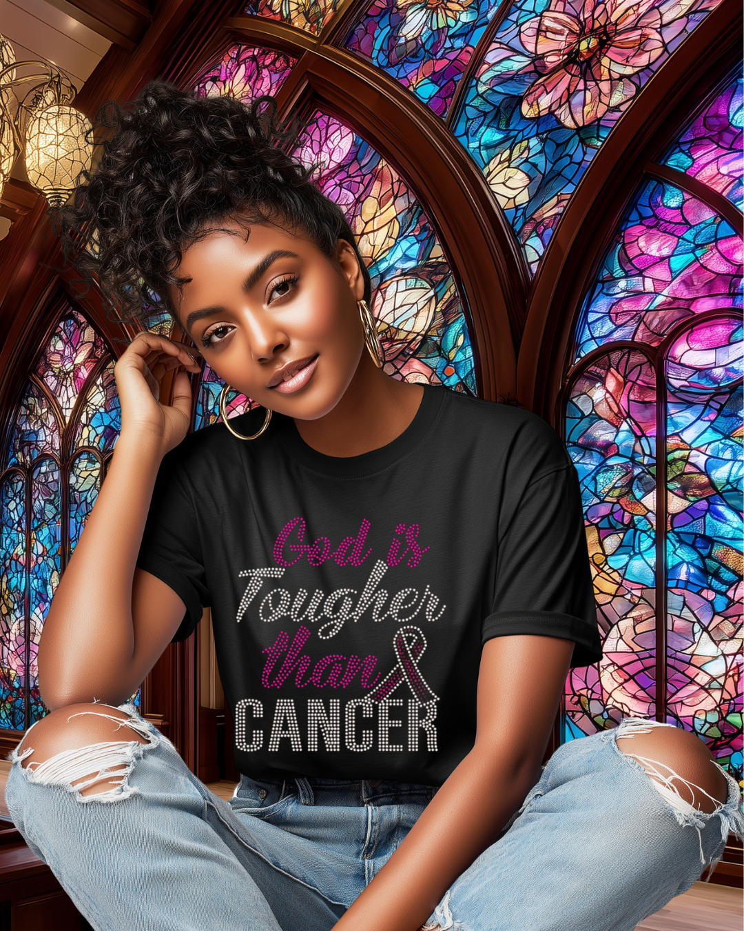 God Is Tougher T-shirt