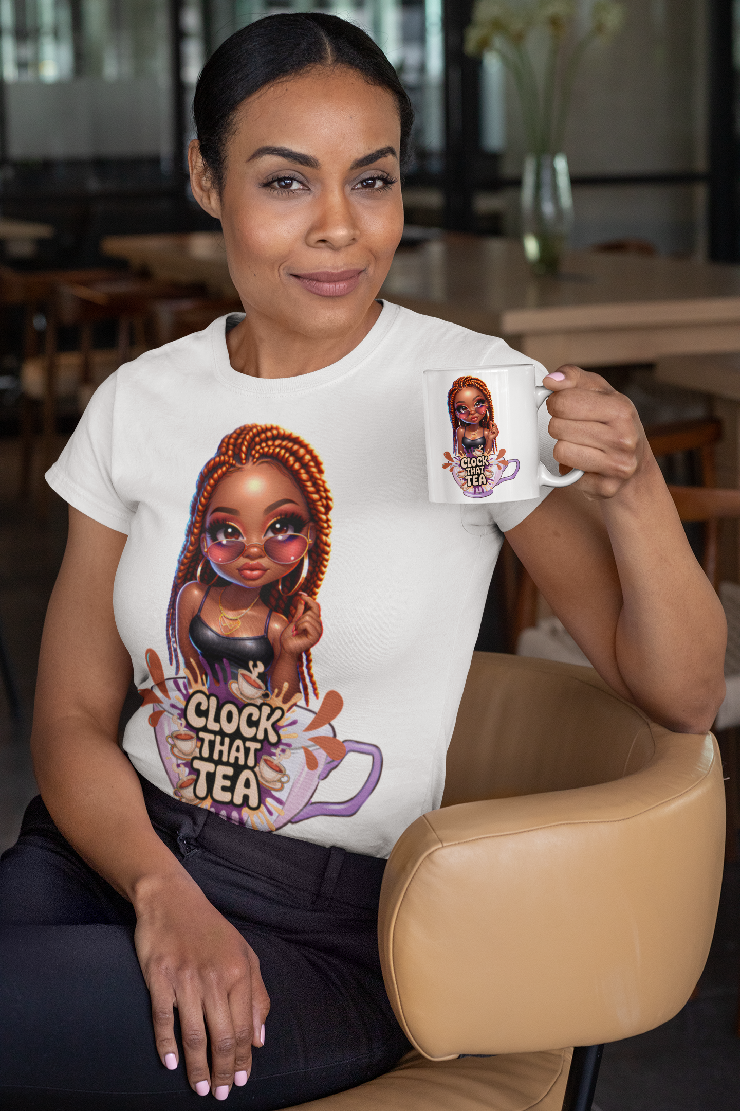 Clock That Tea CR T-shirt
